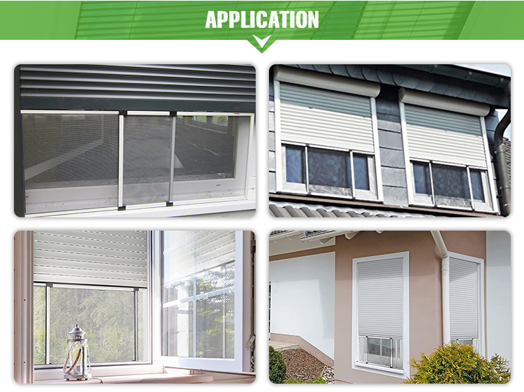 Aluminium Window Profile Extensible Sliding Insect Screen Mosquito Net Frame Durable Ventilation Customized Size Modern Home Use