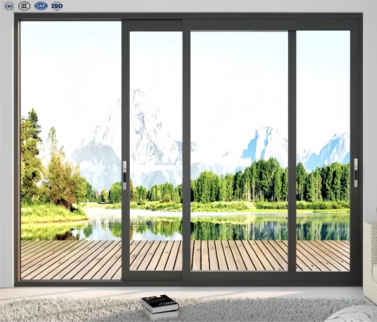 Factory Wholesale Customization Aluminum Windows Heavy Duty Hurricane Impact Interior Grill Design Sliding Window