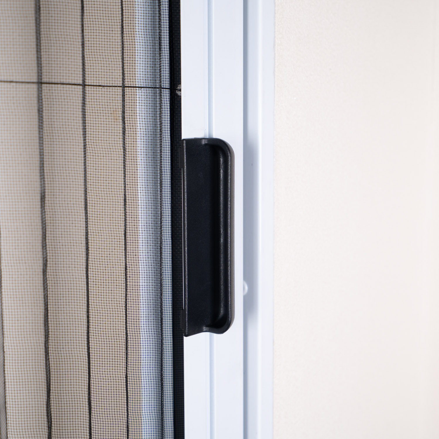 Aluminum Profile Trackless Plisse Mosquito Folding Insect Screen Door Bug Door Screen Pleated Fly Mesh Screen Door