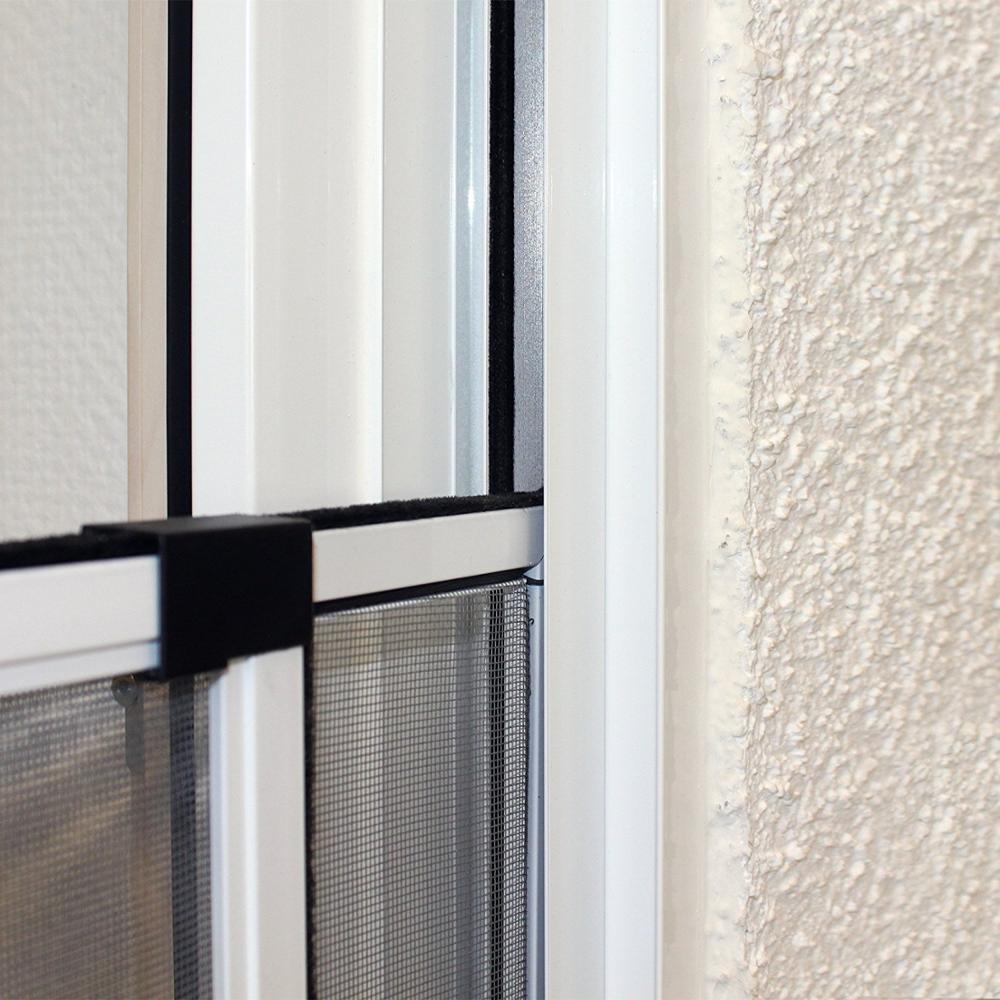 Aluminium Window Profile Extensible Sliding Insect Screen Mosquito Net Frame Durable Ventilation Customized Size Modern Home Use