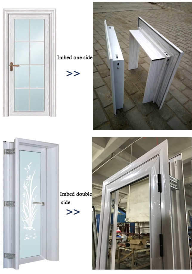 Aluminum Glass Door Details