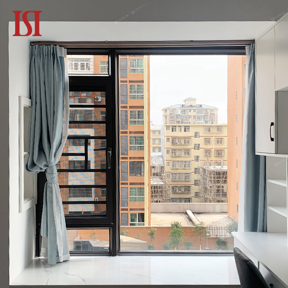 Top Brand High-Performance Double Glazed Aluminum Casement Window Louver Minimalist Design with Tempered Glass Screen