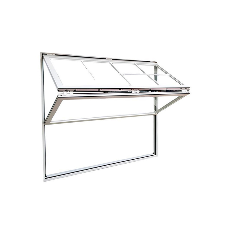 New Innovation Aluminum Alloy Vertical Folding Frameless Bifold Window Modern Design Exterior Balcony Kitchen Soundproof Thermal