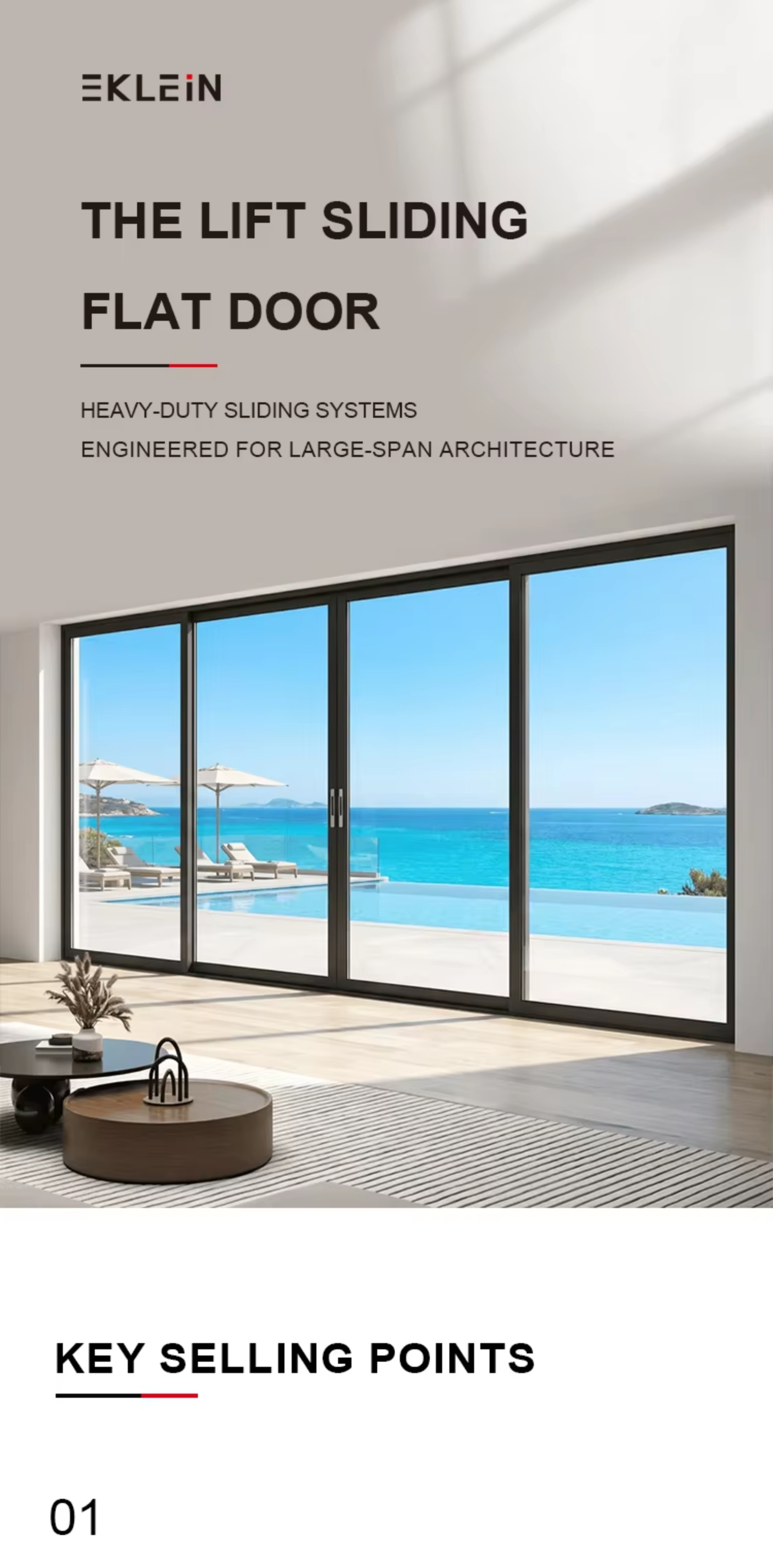 French Style Aluminum Sliding Doors with Grid Design Patio Door