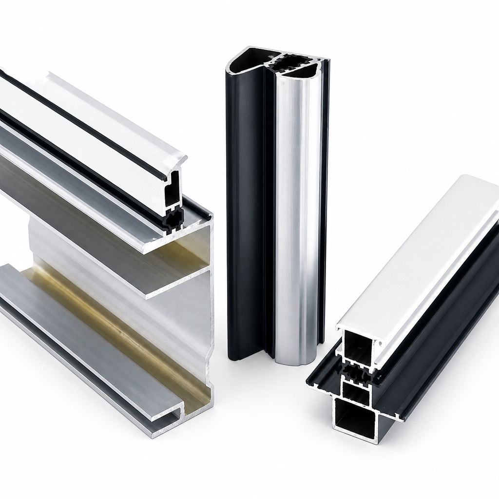 Custom OEM Thermal Insulated Aluminum Extrusion Profile, Thermal Break Aluminium Profile for Window, OEM ODM