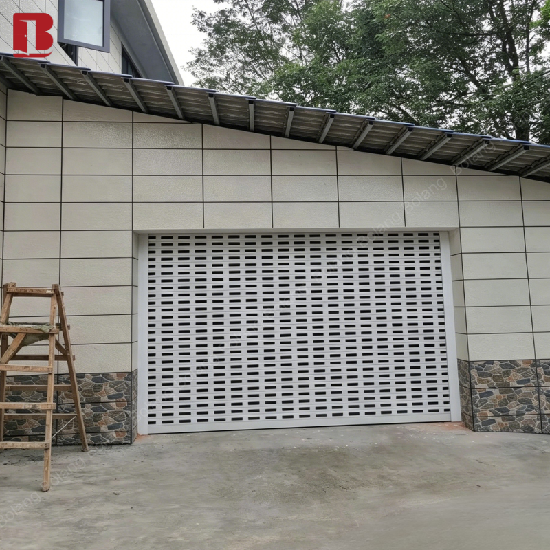 Bolang Aluminum Alloy Grill Roller Shutter Door Hollowed-out Remote Control Breathable Anti-theft Security Corrosion Resistant