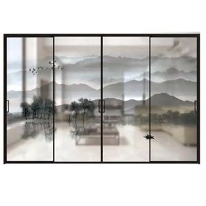 Aluminum Alloy Narrow Frame Sliding Door Design