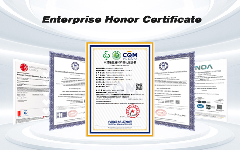 Certificates and Showroom 1