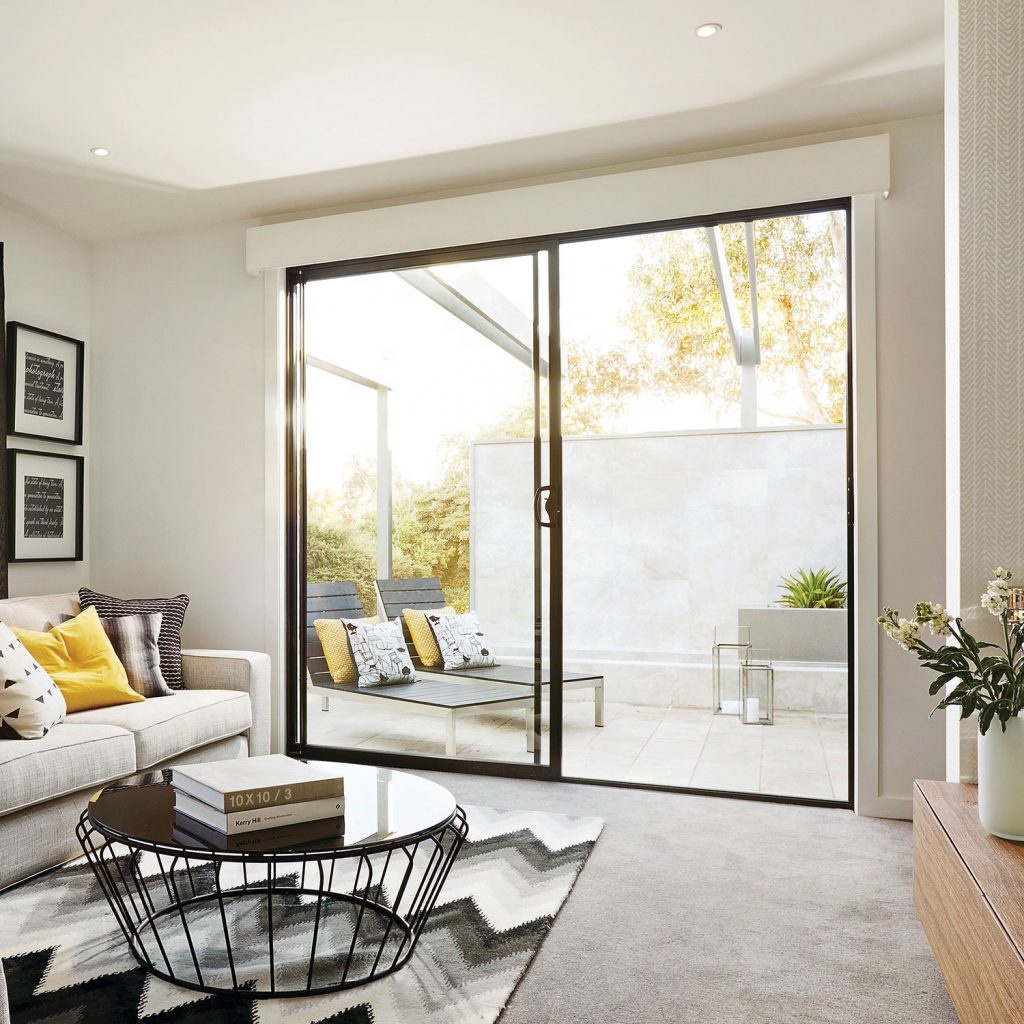 Aluminum Cupboard Sliding Doors Heavy Thermal Break Bathroom Door Aluminum Sliding Door Price