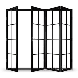 Super Seal Veranda Bifold Doors Accordion Stacking Accordion Doors for Laundry Room