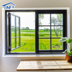 Aluminum Arched French Casement Windows and Doors for Houses