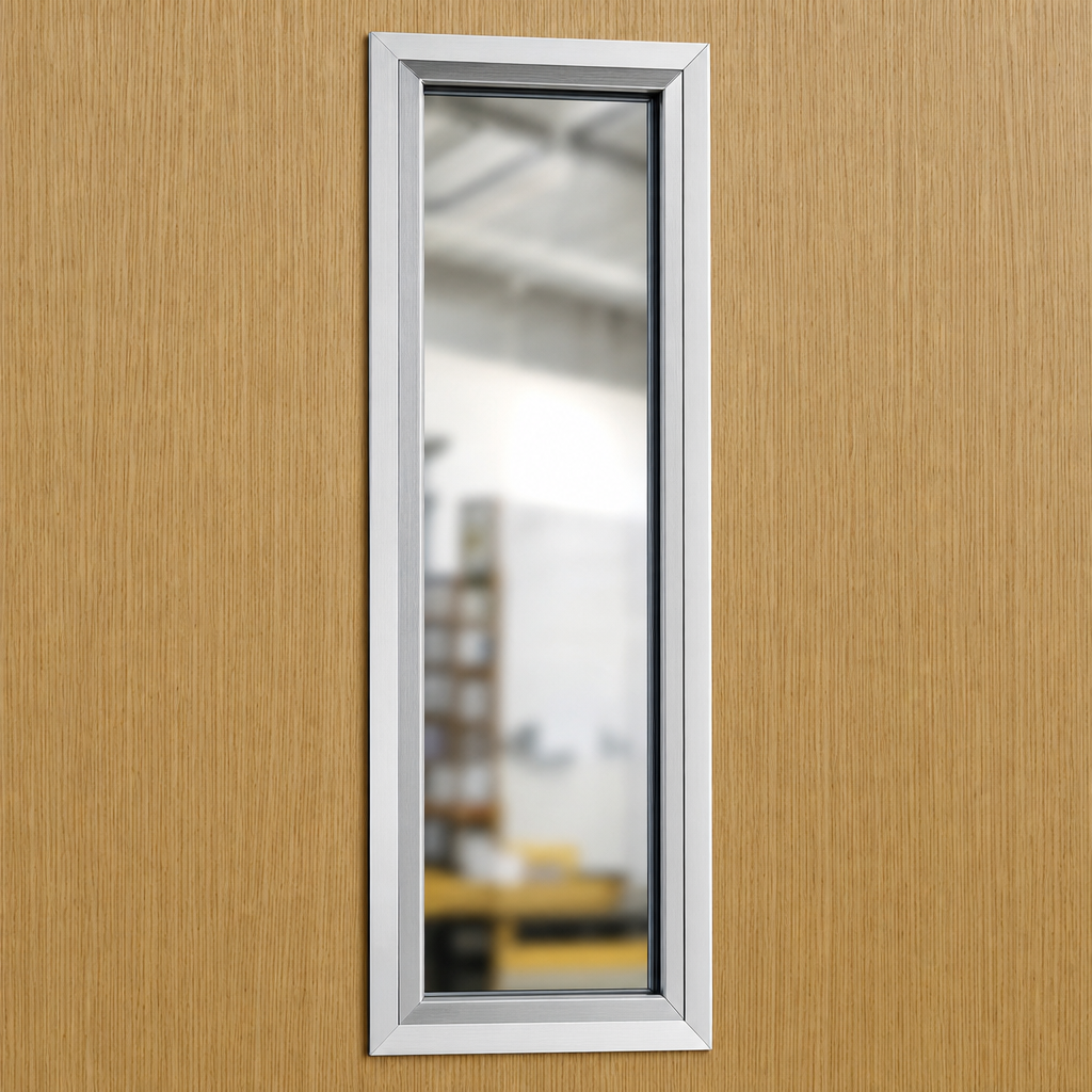 Hot Selling Odern Durable High-Quality Brown Hospital Aluminum Doors Ward Doors Medical Doors