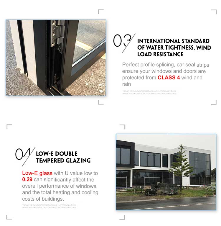 Sunnysky NFRC Steel Look Swing Glass French Doors Thermal Break Aluminum Casement Crittall Door Hinged Patio Partition Doors