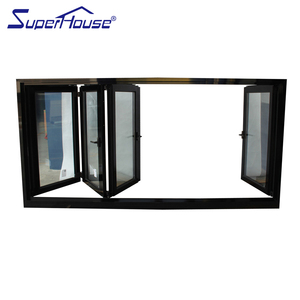 Soundproof Curtain Folding Terrace Glazing Doors