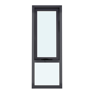 Commercial Customized Aluminum Windows Sound Proof Insect Control Rolling Open Crank Out Casement Windows