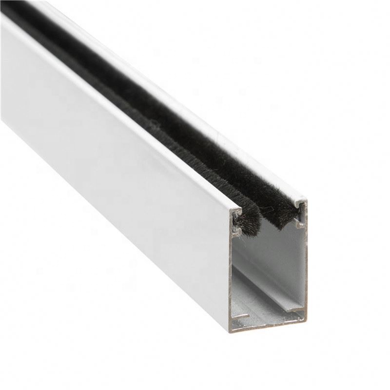 Diy Custom Size Retractable Pleated Insect Screen Door Fiberglass Mesh Door System Anti Mosquito Aluminum Roller Screen Door