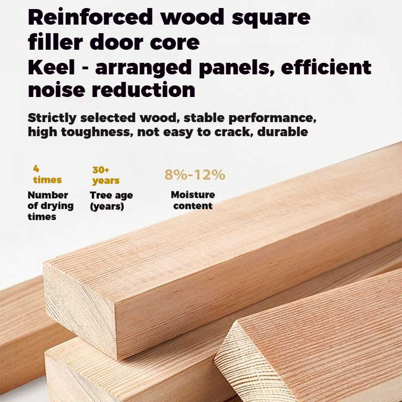 Outdoor Anti Scratch Aluminum Wood Composite Door Solid Wood Infill Sun Resistant for Vacation Chalet Project