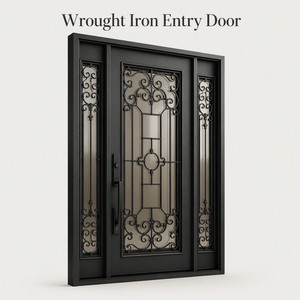 Hurricane Impact Security Entry Door