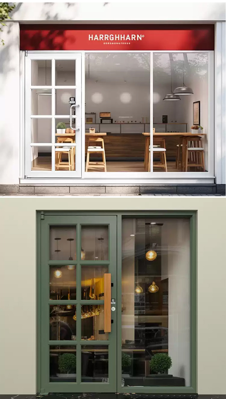 Commercial Doors Finished View