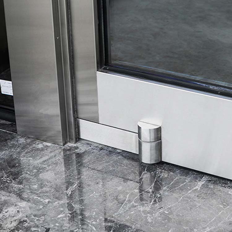 Exterior Entry Crittal Doors Aluminum Alloy Tempered Glass French Double Glass Doors Postmodern Design Patio Swing Casement Door