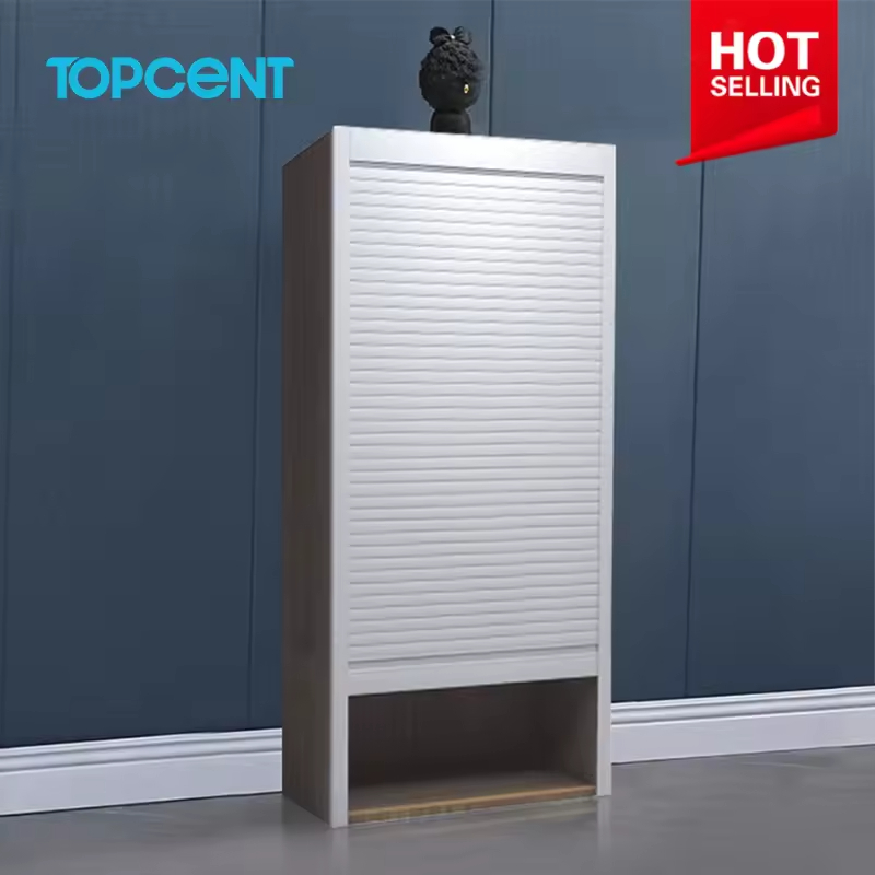 For Modern Commercial Kitchen Cabinet Roller Shutter Built-In Blinds Roll up Doors Tambour Door PVC/Aluminum/Glass