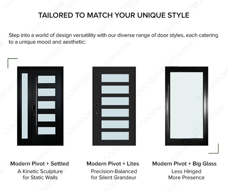 Modern Aluminum Door Craftsmanship