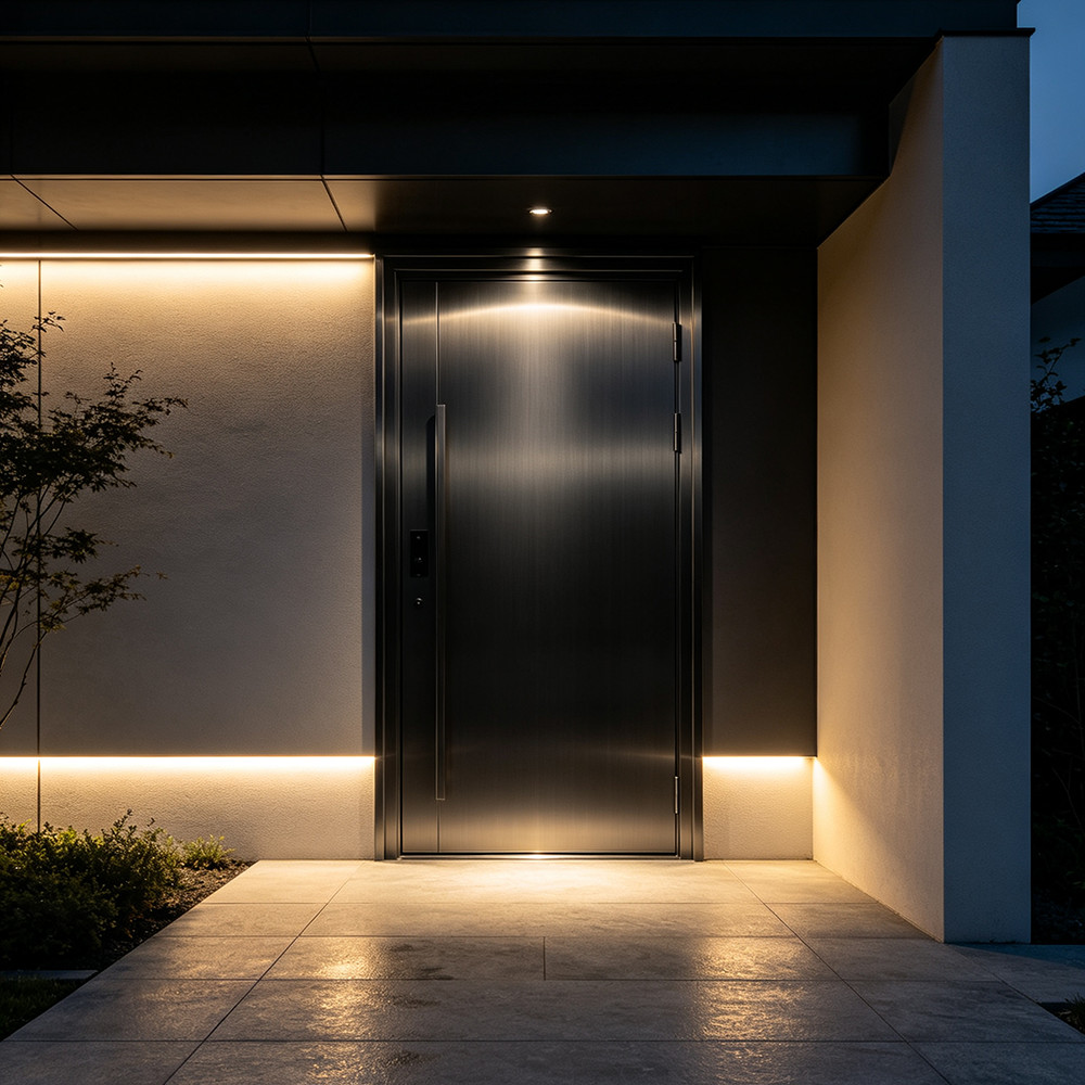 Custom Stainless Steel Security Entry Door