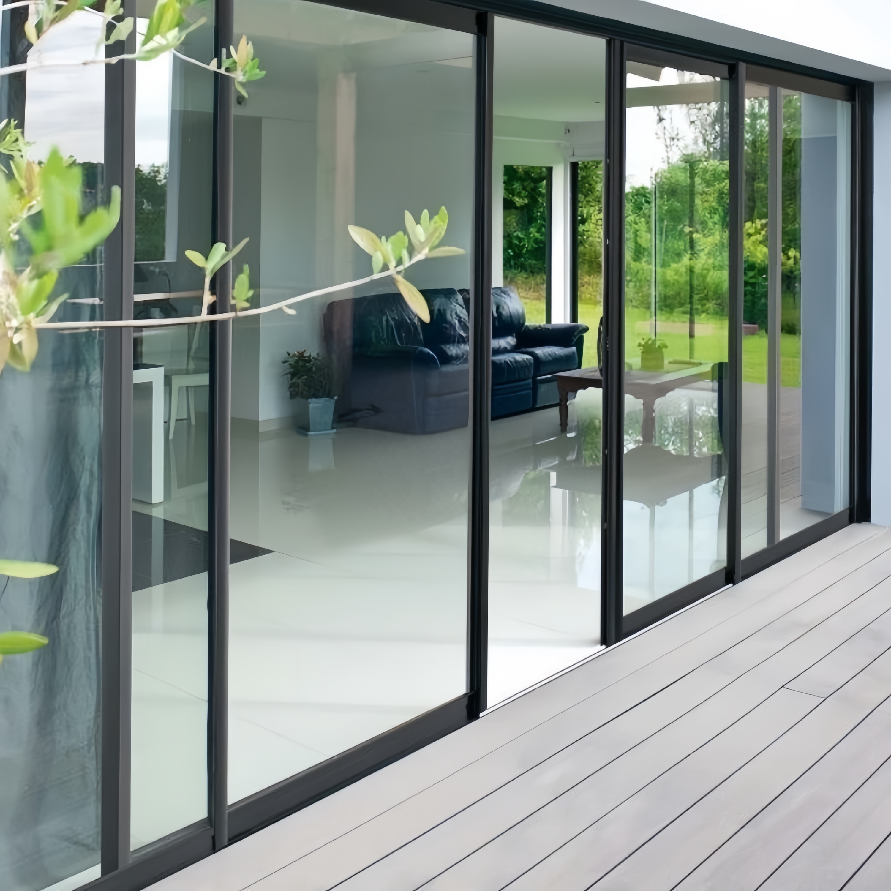 Customized Aluminum Glass Door Manufacturer Aluminum Multi Slide Sliding Doors Exterior Aluminum Sliding Patio Door for Sale