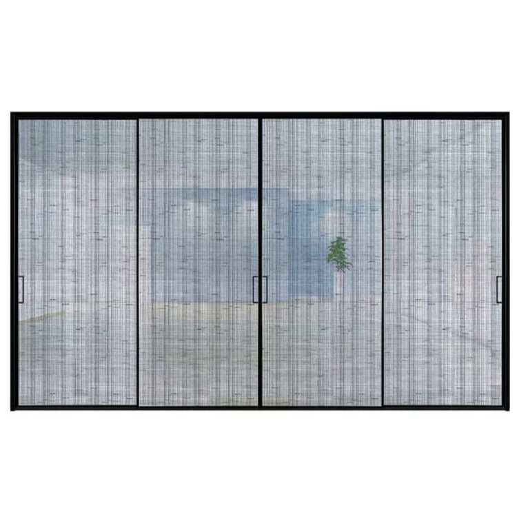 Aluminum Alloy Bedroom Wardrobe Kitchen Narrow Frame Sliding Door Design