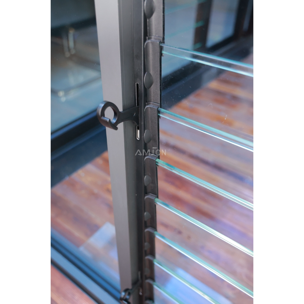AMJ Manufacturer Price Aluminium Frame Australian Standard Window Prefabricated Designs Louvers Aluminium windows