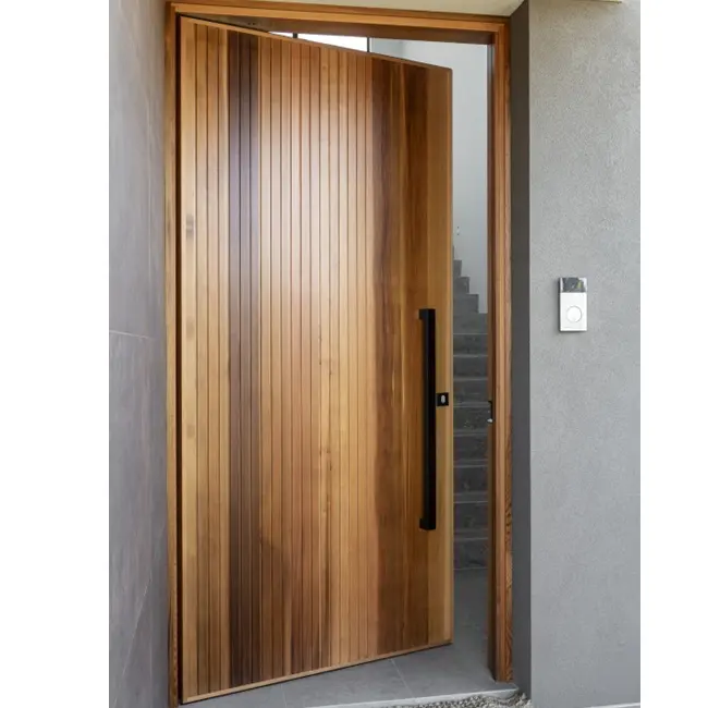 CBMmart Renovate Modern Design House Entrance Front Pivot Door Entrance Exterior Security Doors Modern Entry Doors for Villa