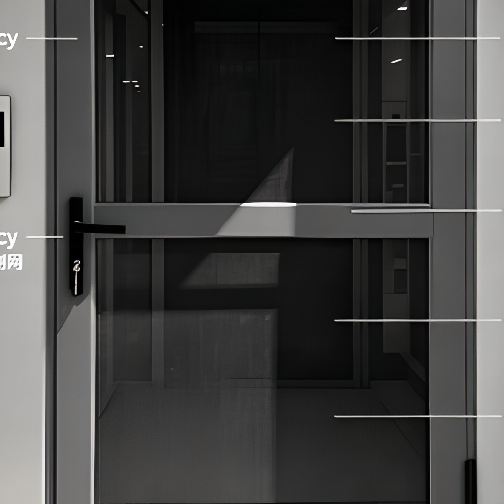 Seamless Welded Security Screen Door