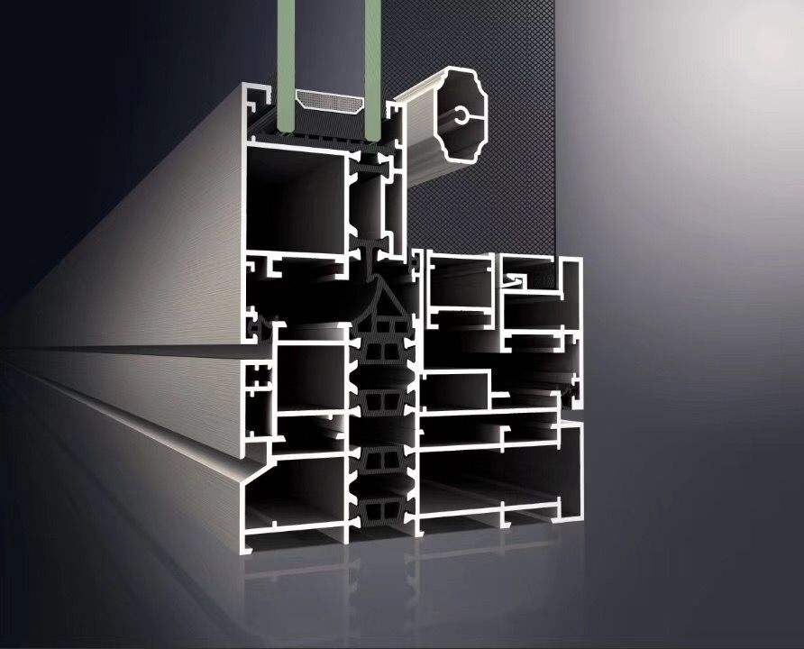 Thermal break aluminum material