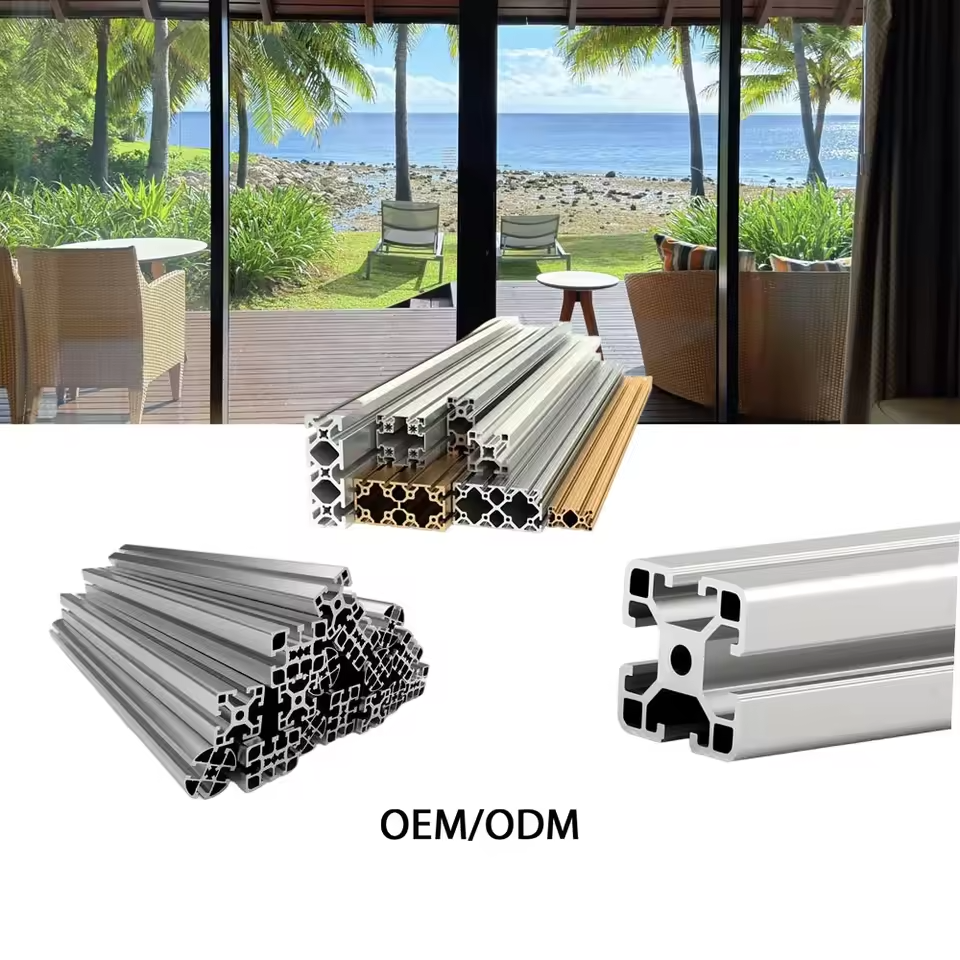 Custom Aluminium Extrusion Profiles Window and Door Anodized Cnc Architectural 6000 Series Aluminum ExtrusionAluminum Profiles
