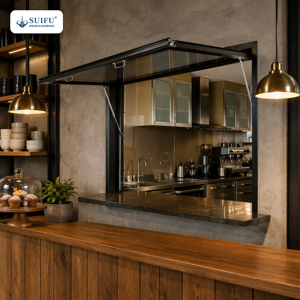 Modern Aluminum Awning Window Slim Frame Double Glazed Soundproof Ventilation Custom Size China Factory Hurricane Impact Rated