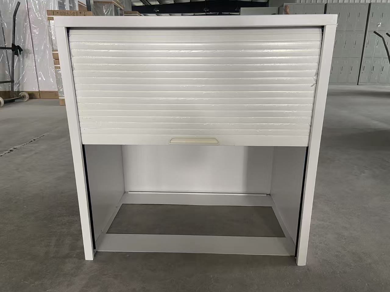 Tambour Door Kit Self Build Saver Silver Black White 650SL by 500SR Includes Slats Track Spirals &amp; Fixings