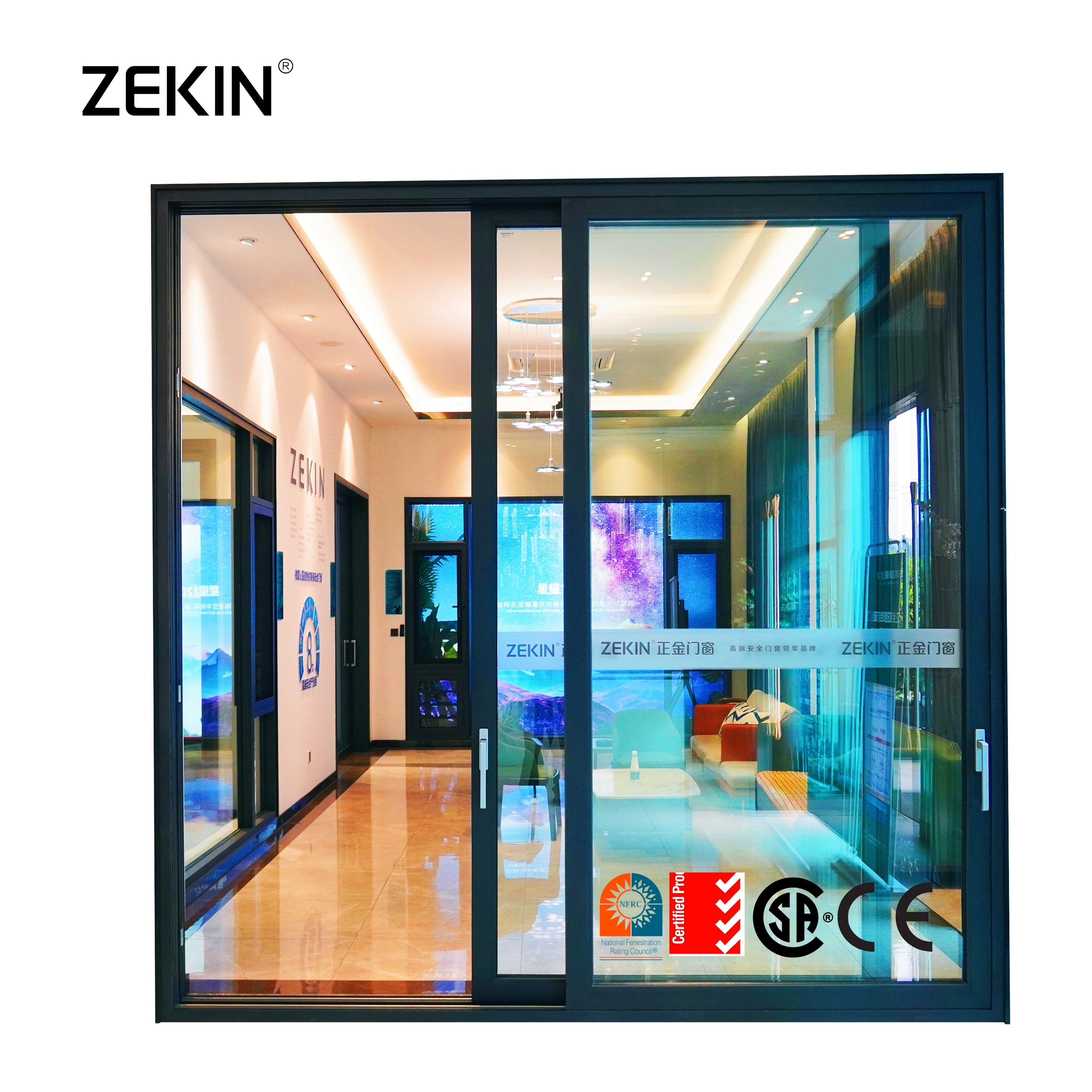 Manufacture Designed Sliding Doors As2047 Certified Modern Aluminium Alloy Frame Sliding Doors Low E Glass Other Doors
