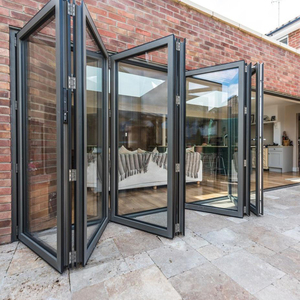 Thermal Break Aluminum Bi-Fold Patio Doors