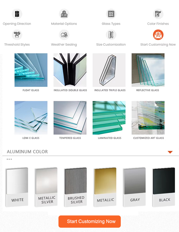 Custom Options for Bi-Fold Door