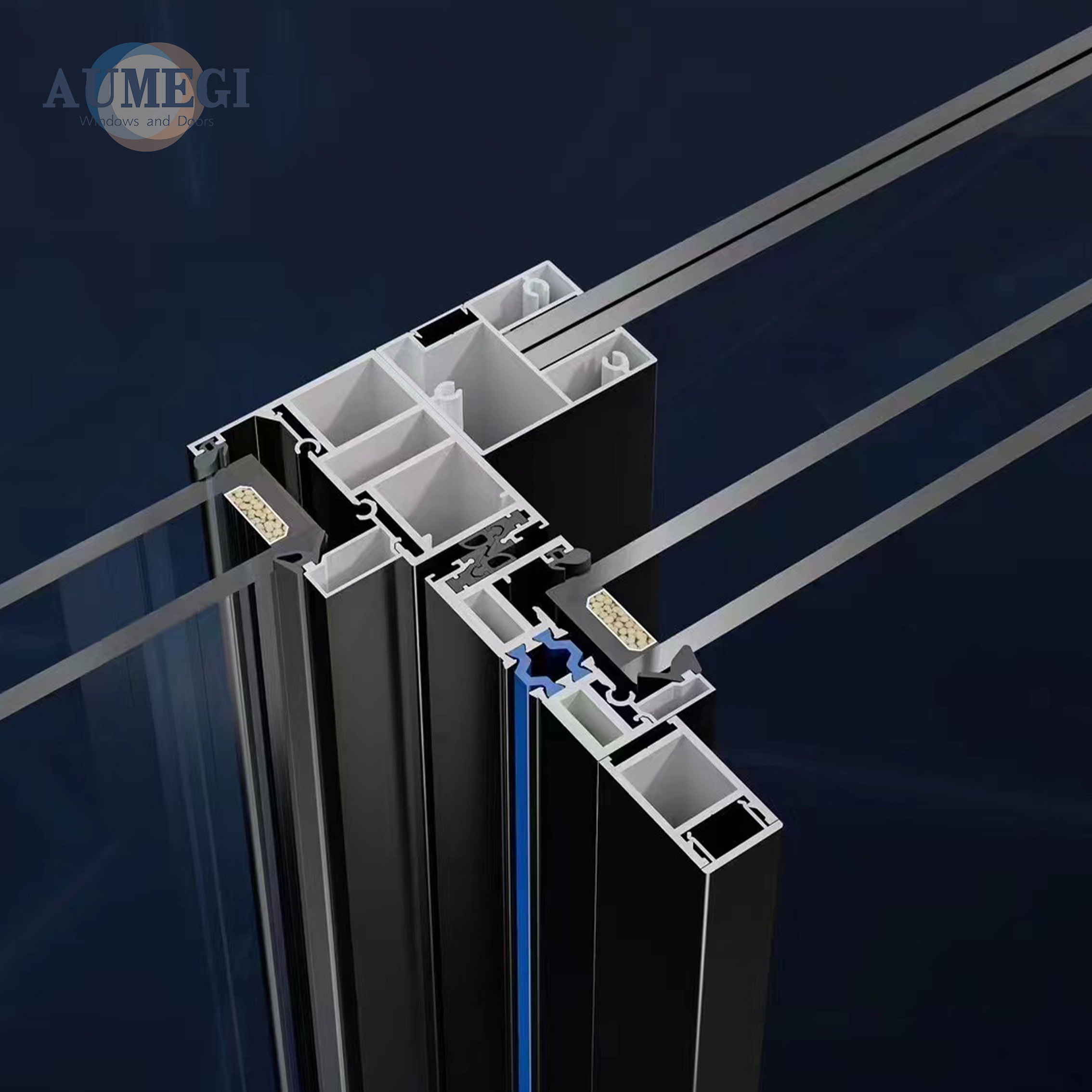AUMEGI Sliding Glass Door Models and Prices Balcony Replacement Sliding Glass Door
