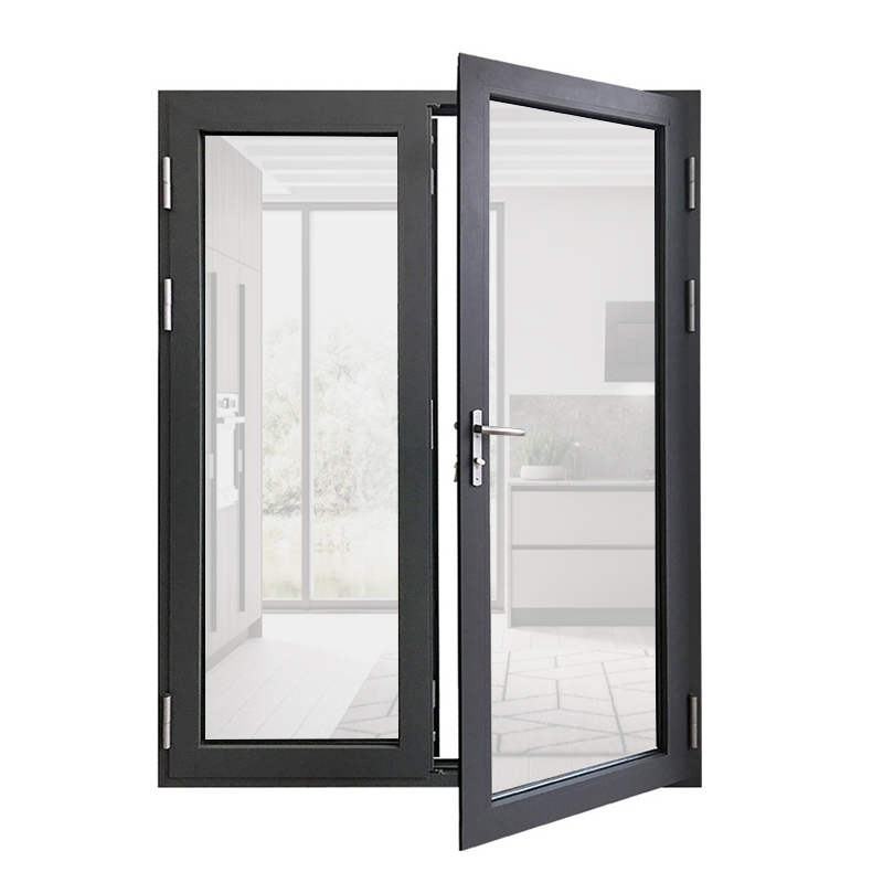 Aluminium swing doors