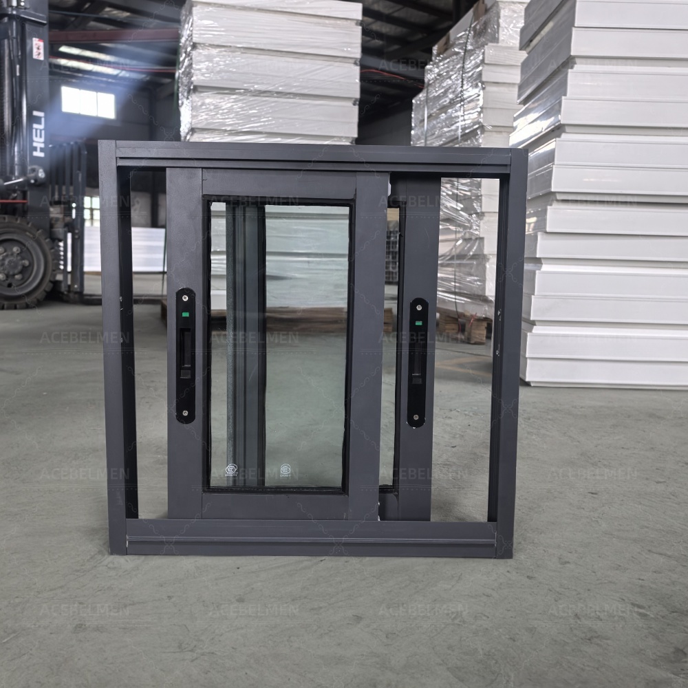 Sliding Toilet Window for Home Aluminium Iron Square Window Grill Design
