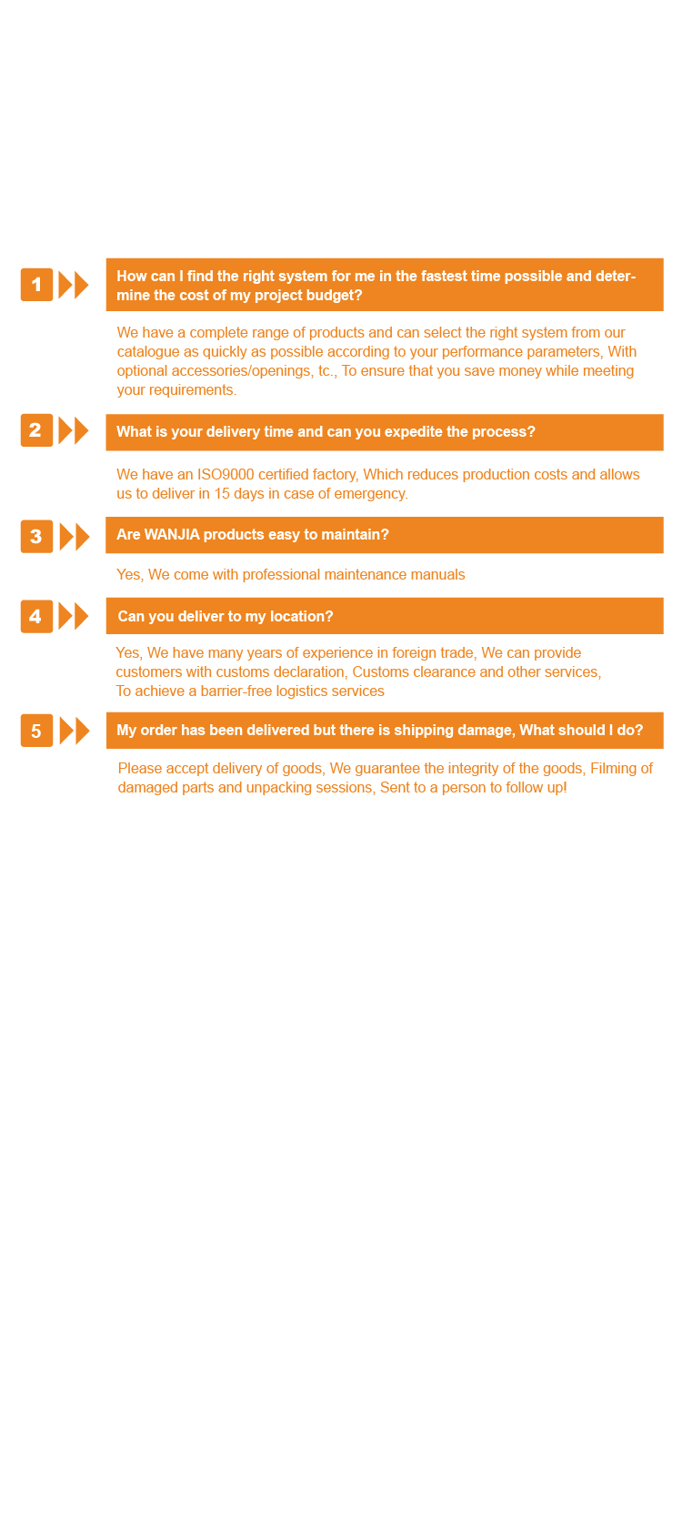 FAQ Banner
