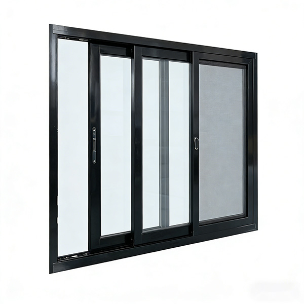Lower Cost Sliding Aluminum Windows Tempered Glass Window With Mosquito Nets for House Sliding windows