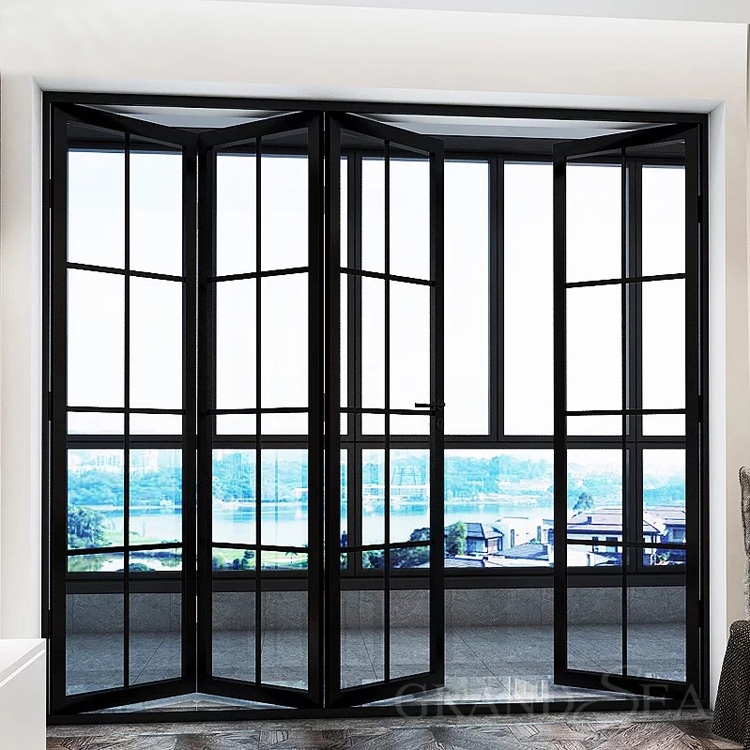 Aluminium folding door