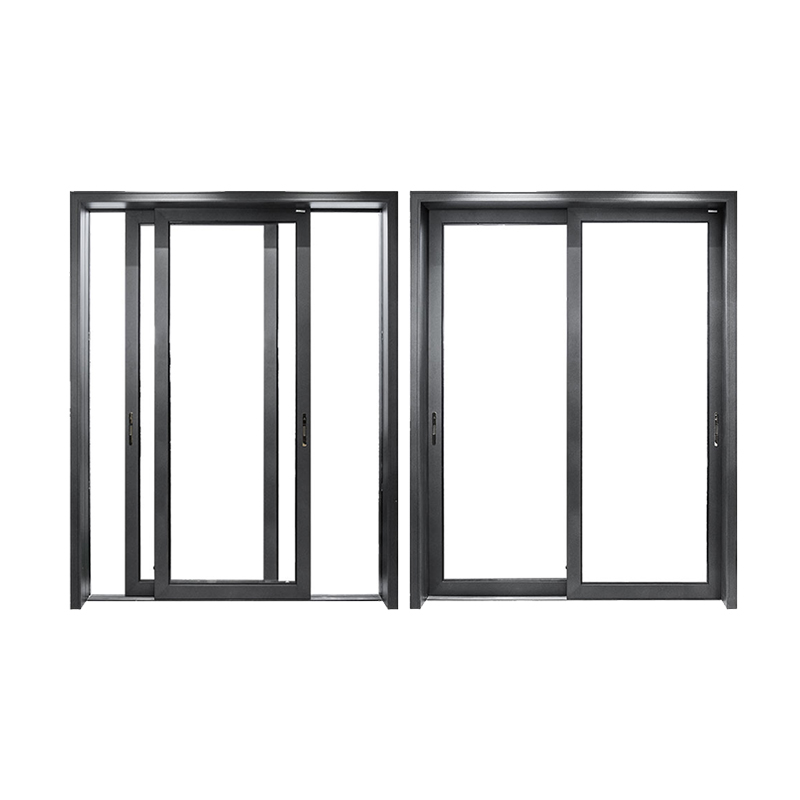 DERCHI NRFC American and Elegant Soundproof Aluminum Sliding Door Hurricane Impact Sliding Door