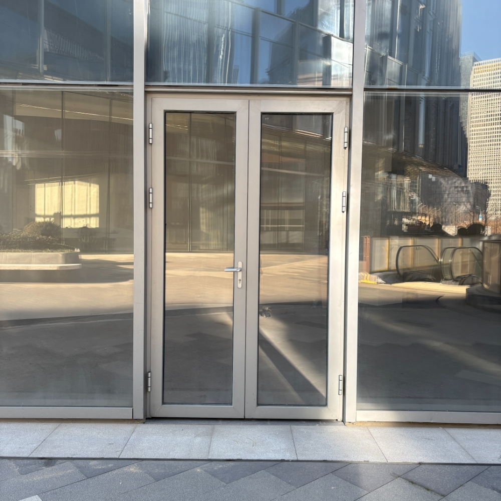 Top grade Commercial Glass Door Aluminum Storefront Door