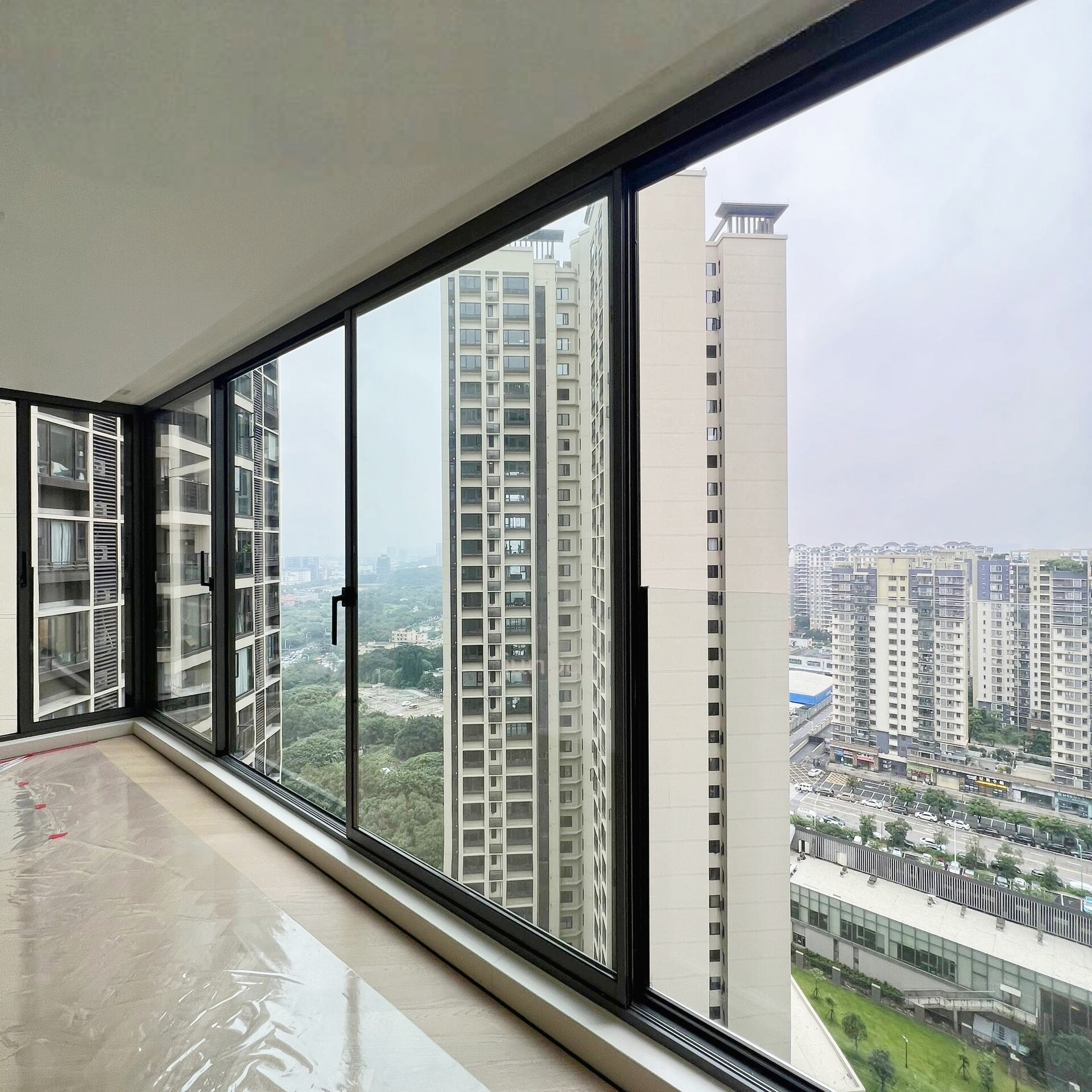 Modern Double Glazed Tempered Glass Aluminum Sliding Patio Doors for Exterior Residential Entry Doors