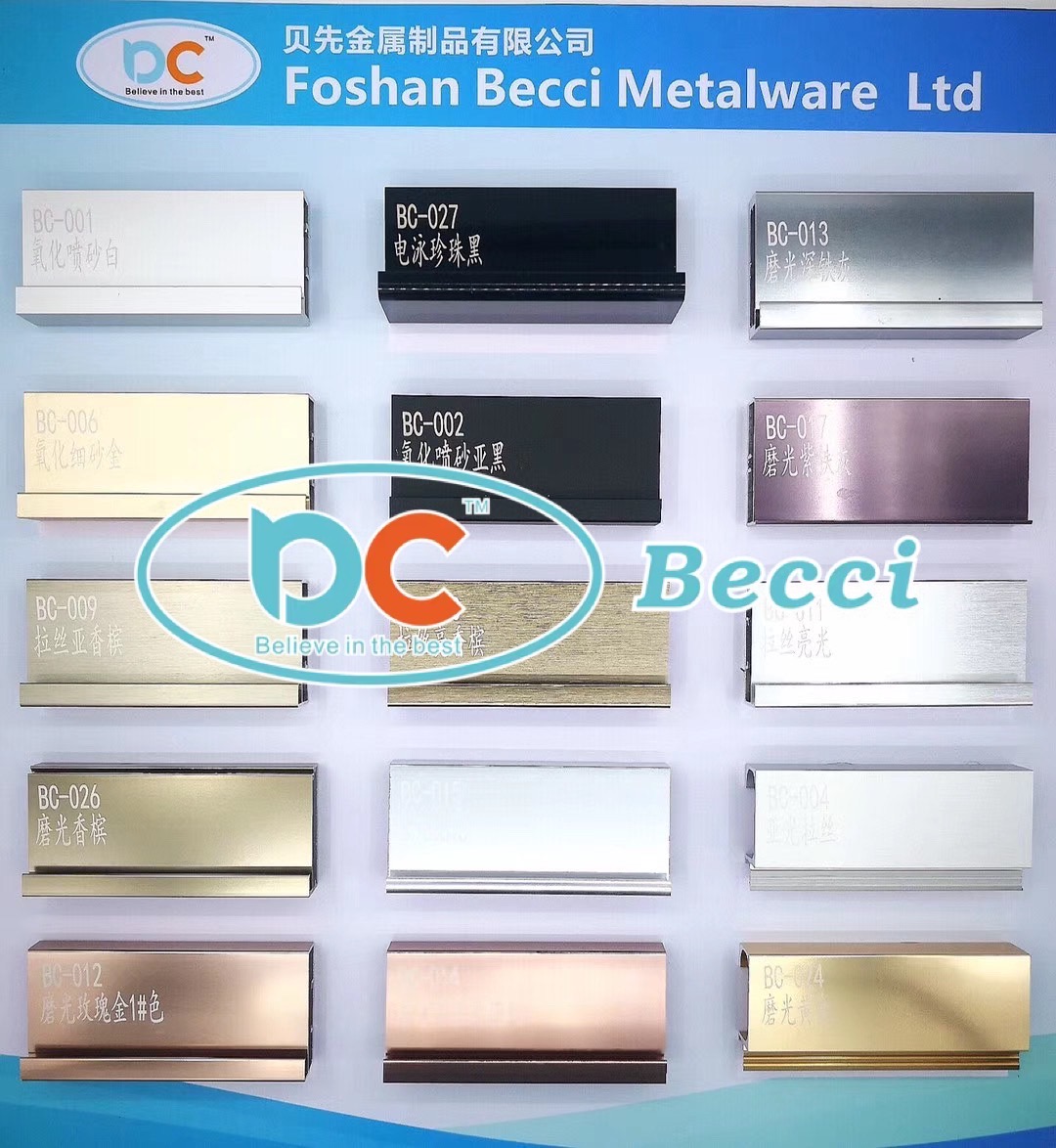 Aluminium Profile 6000 Series High Corrosion-Resistance ISO 9001 Certified Sliding Wardrobe Doors for Kitchen Bending Cutting