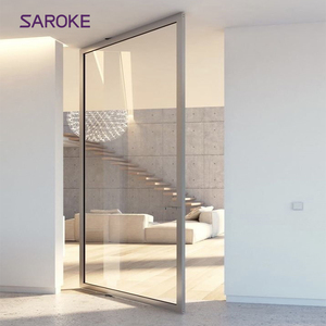 Impact Rated Electronic Aluminium Pivot Door